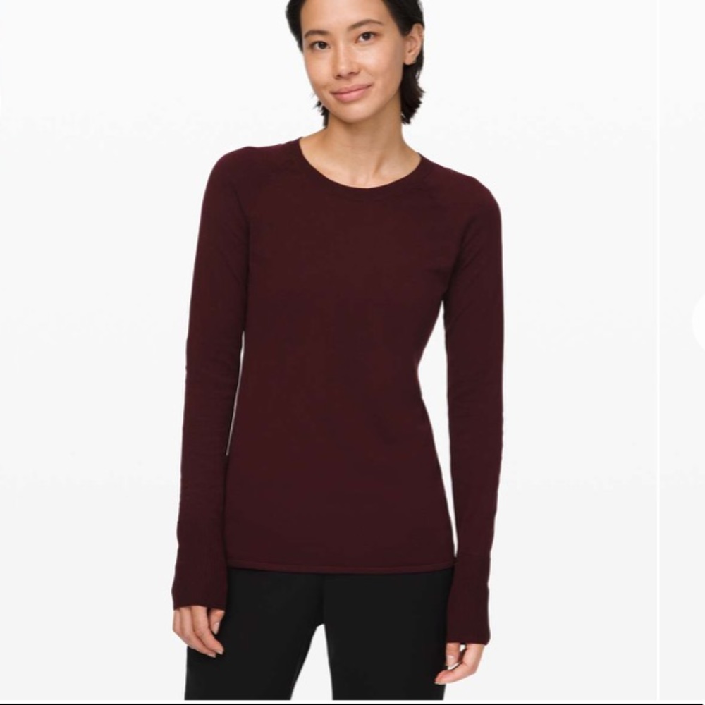 Lululemon Stand Steady Crew Neck Sweater